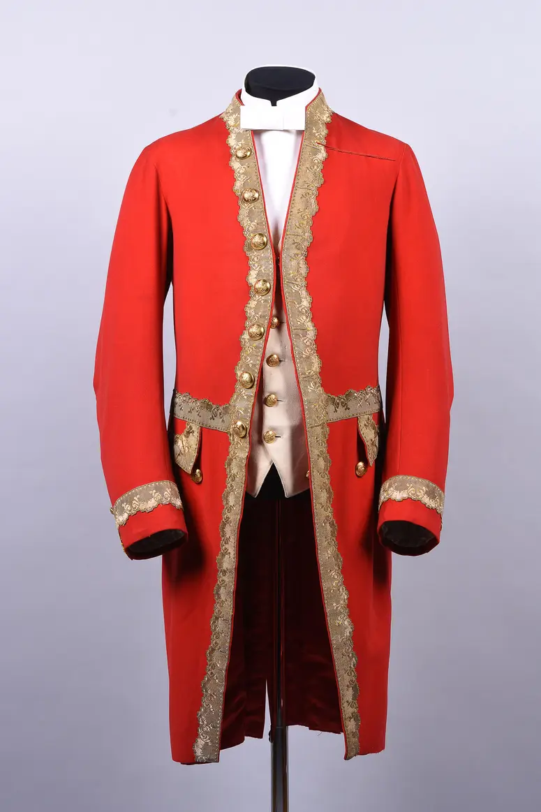 Gala service dress of a household officer: court table-layer 1st class / court cellar master 1st class / hall porter / room overseer 1st class