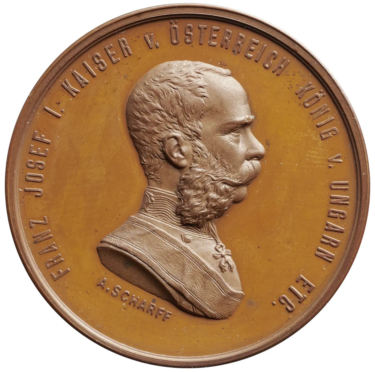 Wien: Medaille zur Erinnerung an die Weltausstellung 1873