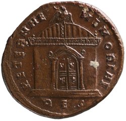 Maxentius für Divus Maximianus I. (Herculius)