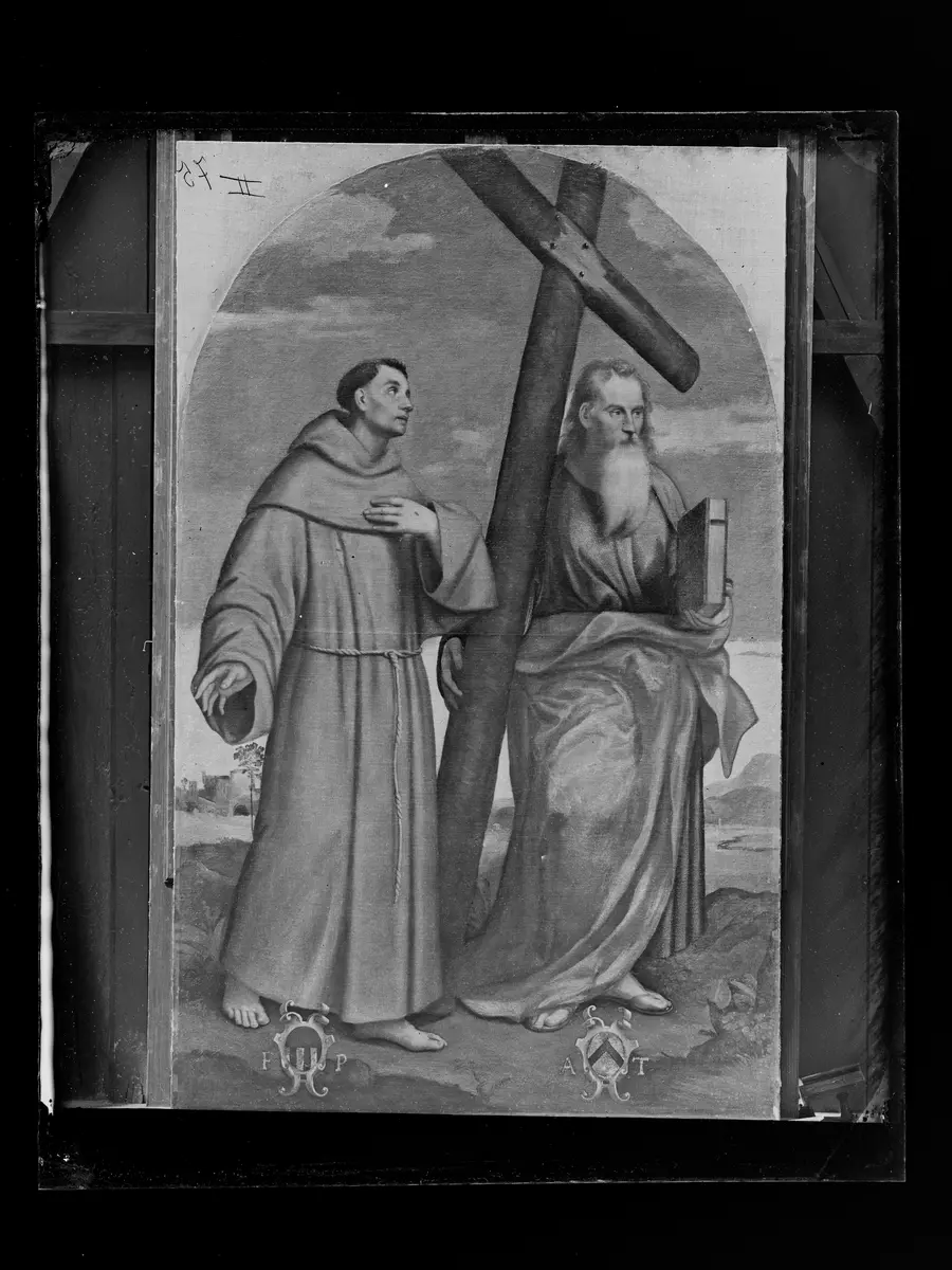Die Hll. Franz von Assisi und Andreas