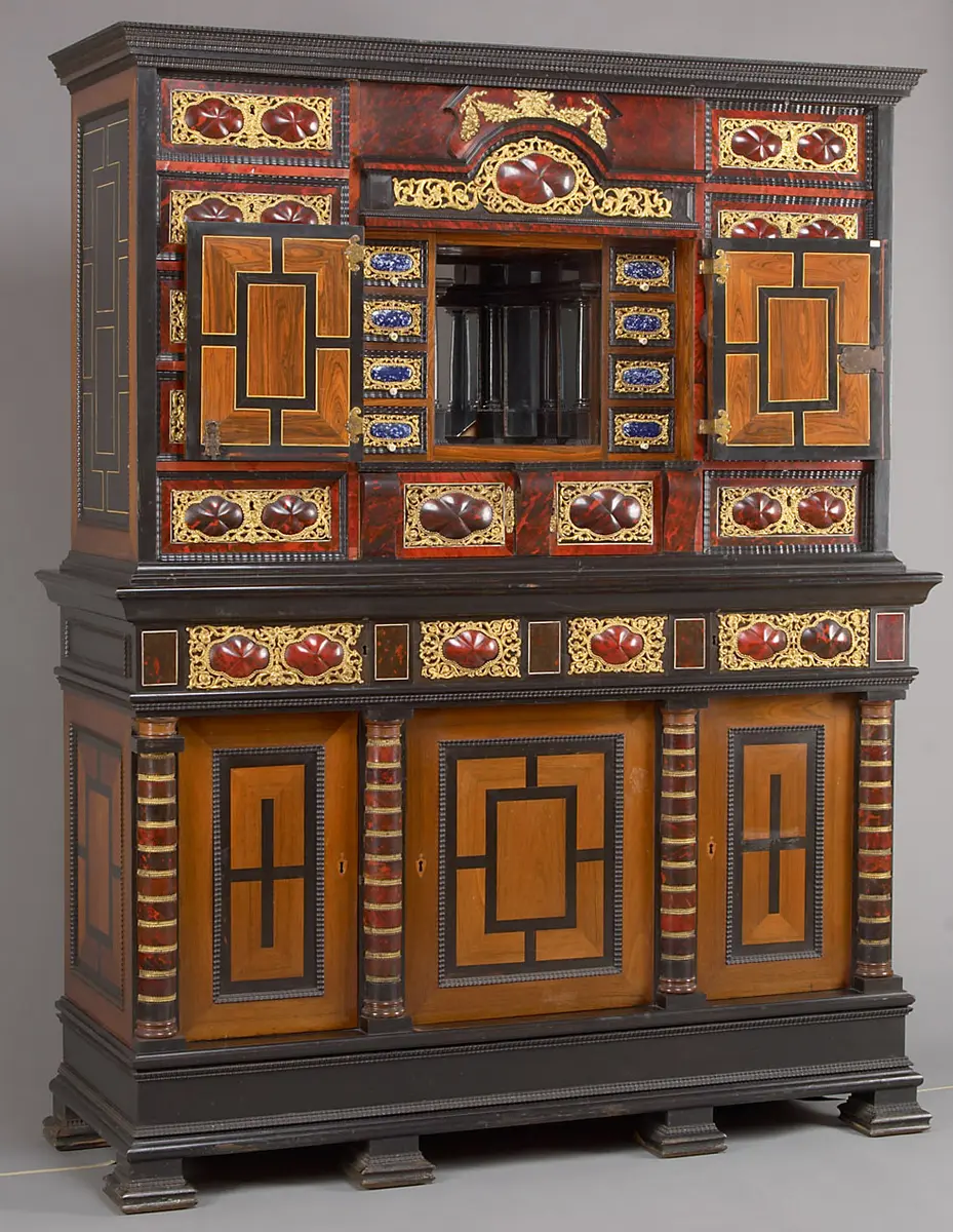 Möbel, Schrank, Kasten, Kabinettschrank, Schildpattschrank