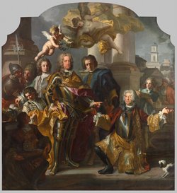 Karl VI. und Gundacker Graf Althann