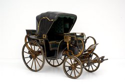 Reiche zweisitzige Jagdwurst von Kaiser Franz I.