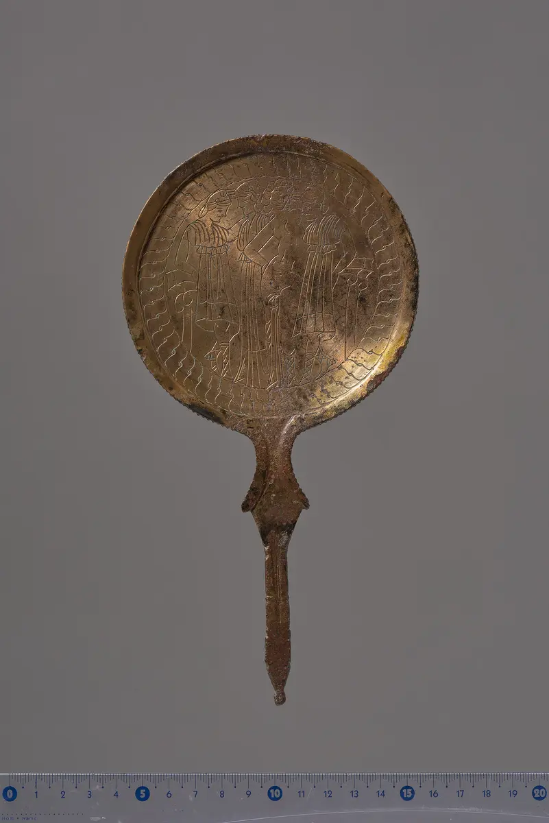 Griffspiegel: Vierfigurenszene