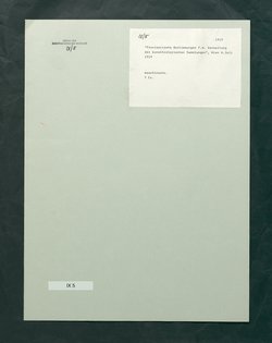 Provisorische Bestimmung für die Verwaltung der kunsthistorischen Sammlungen