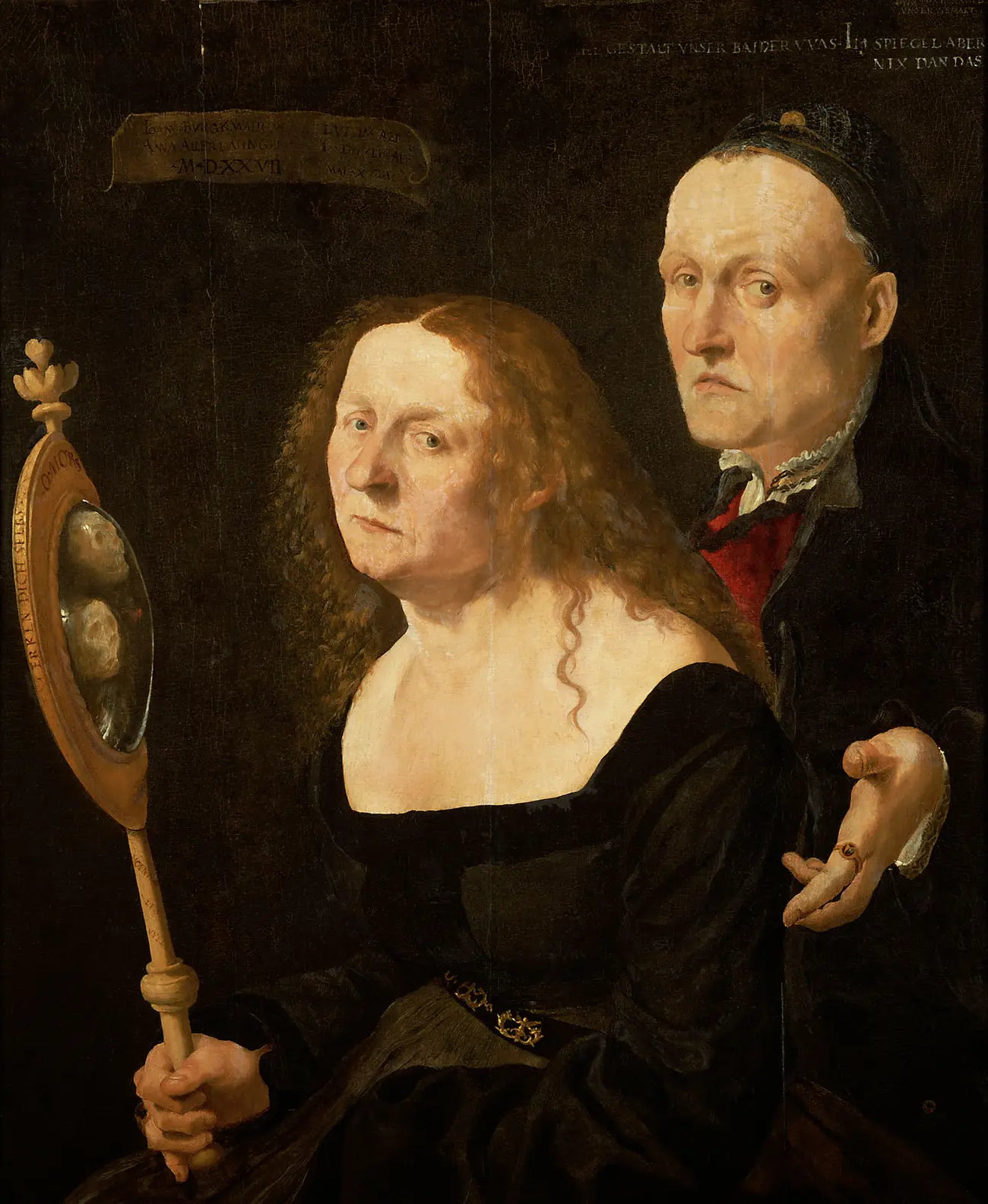 Der Maler Hans Burgkmair d.Ä. und seine Frau Anna, geb. Allerlay