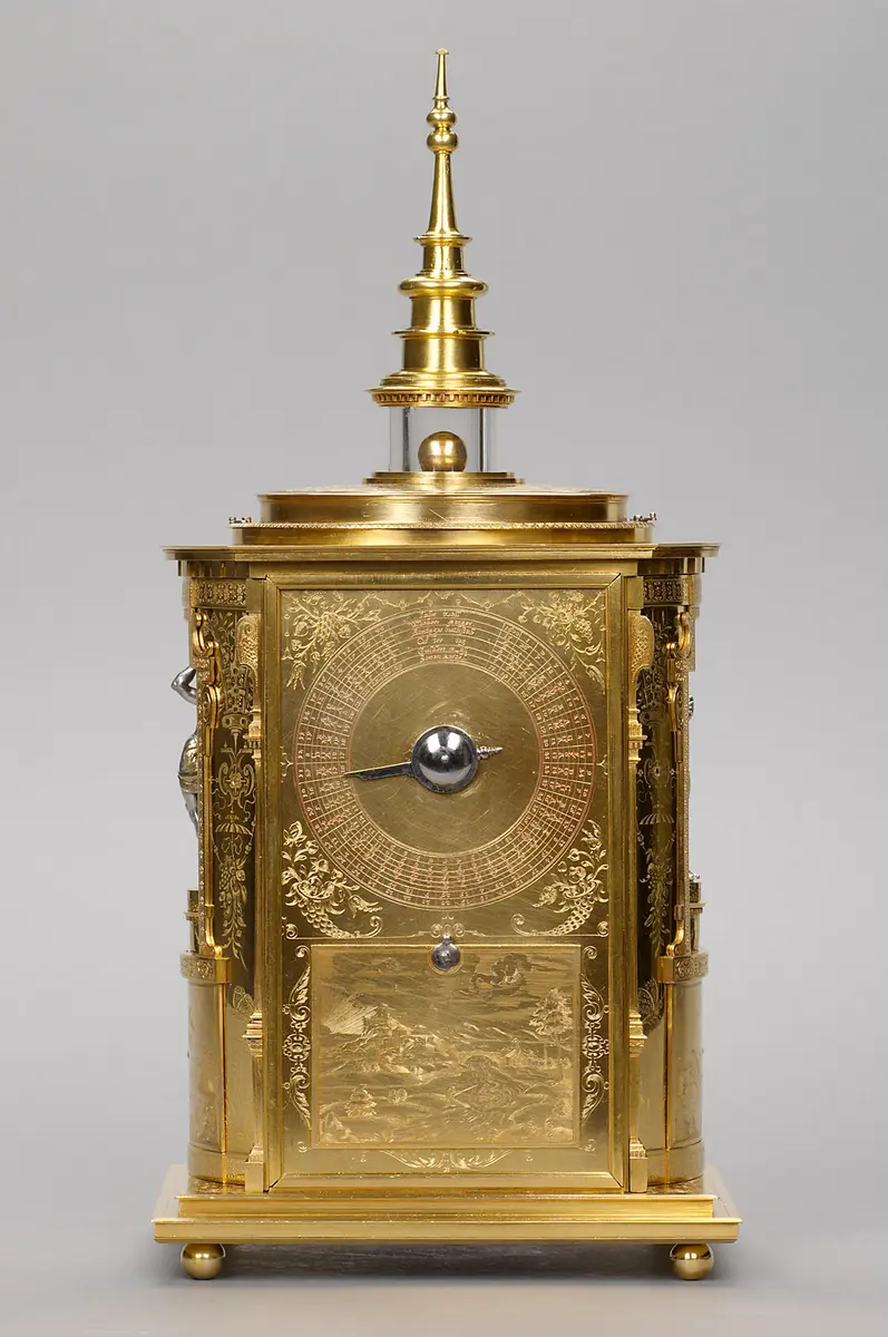 Sogenannte Wiener Planetenuhr