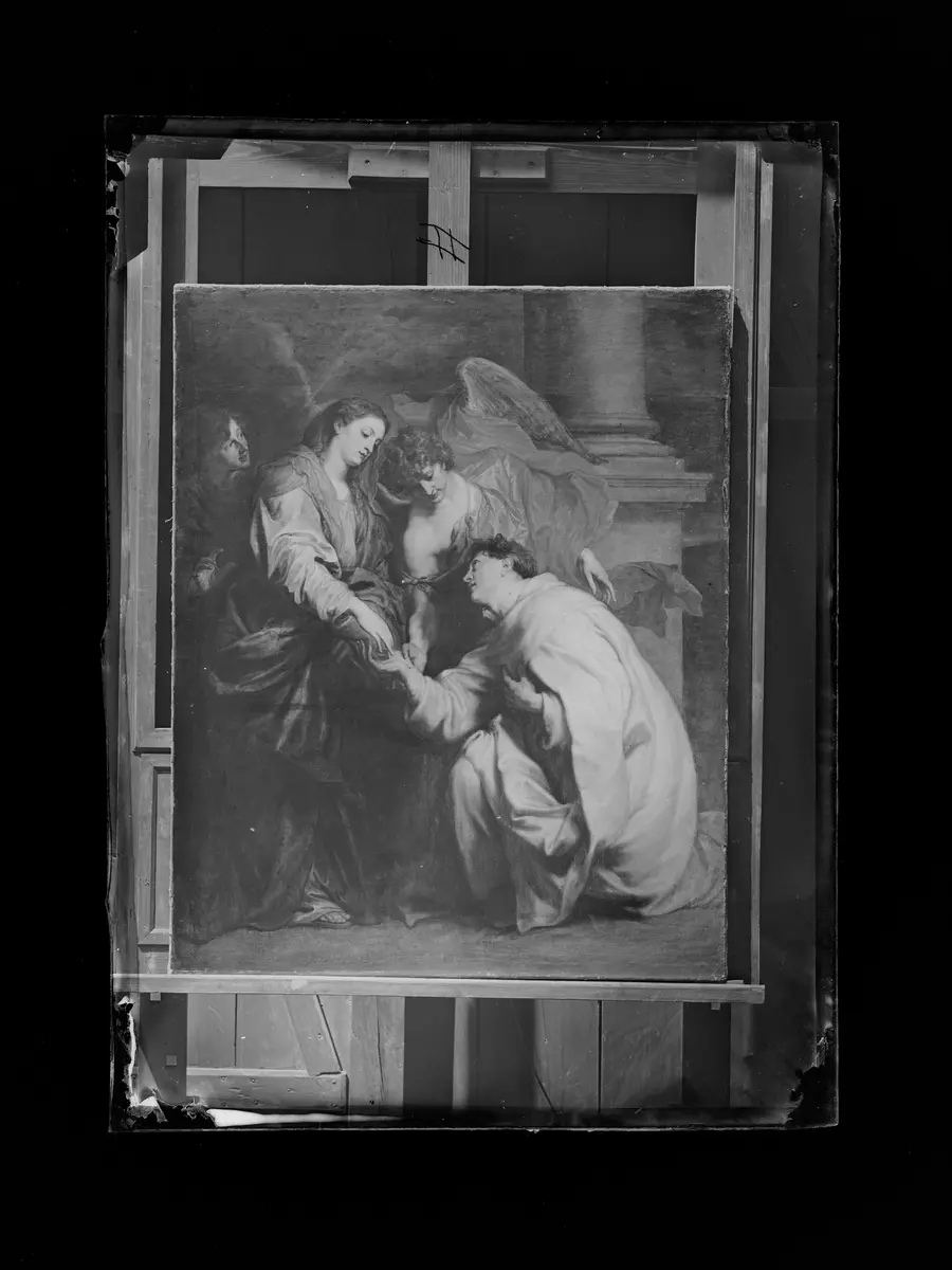 Mystische Verlobung des heiligen Hermann Joseph mit Maria