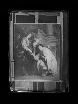 Mystische Verlobung des heiligen Hermann Joseph mit Maria