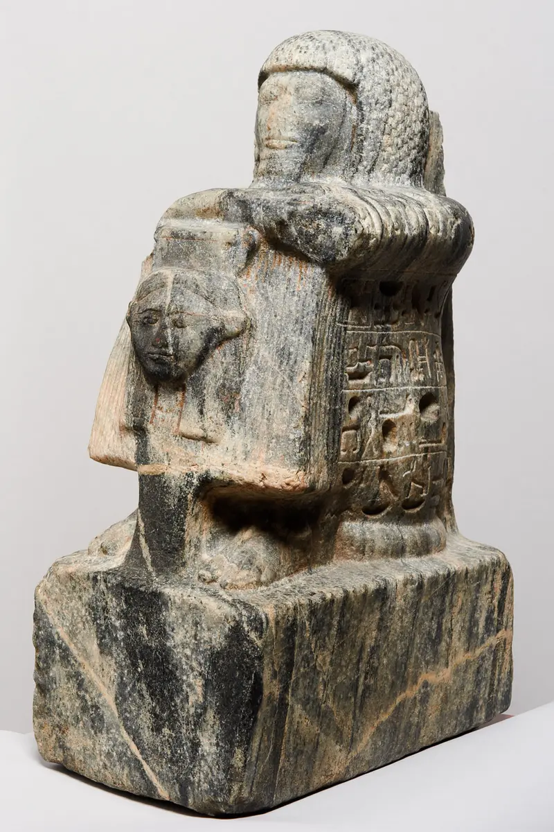 Sistrophore Hockerstatue des Chai-hapi