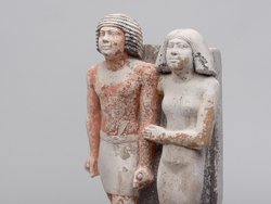 Statuengruppe des Kai-pu-ptah und der Ipep