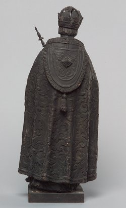 Kaiser Friedrich III., Statue, Statuette, Terracotta