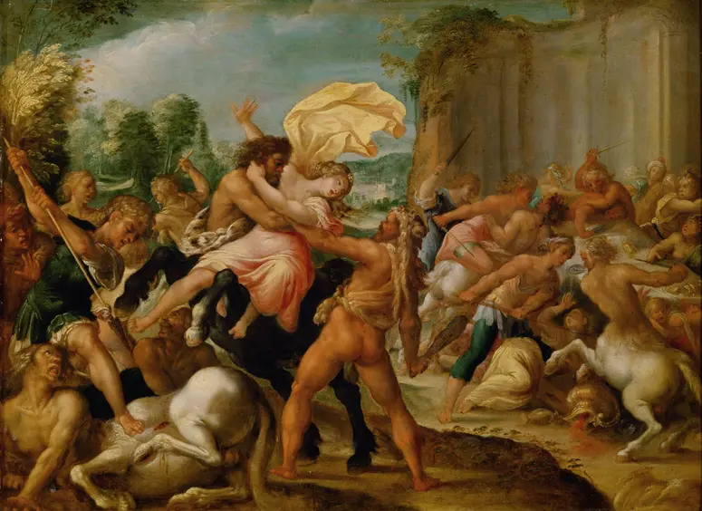 Herkules, Dejanira und der Kentaur Eurytion