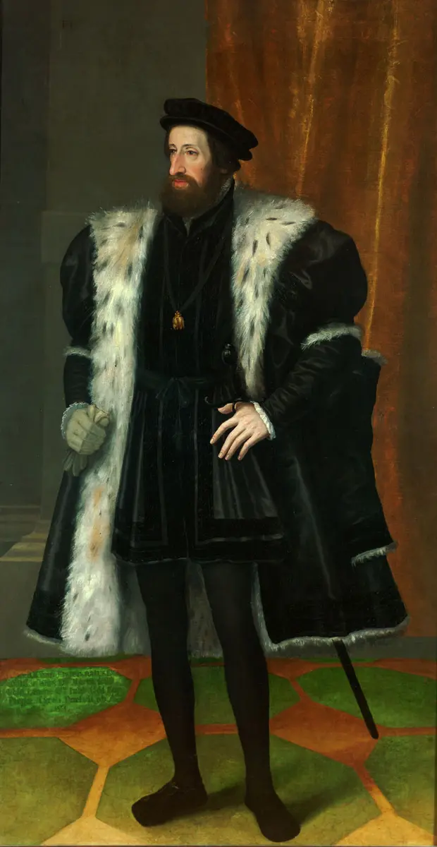 Kaiser Ferdinand I. (1503-1564), Bildnis in ganzer Figur