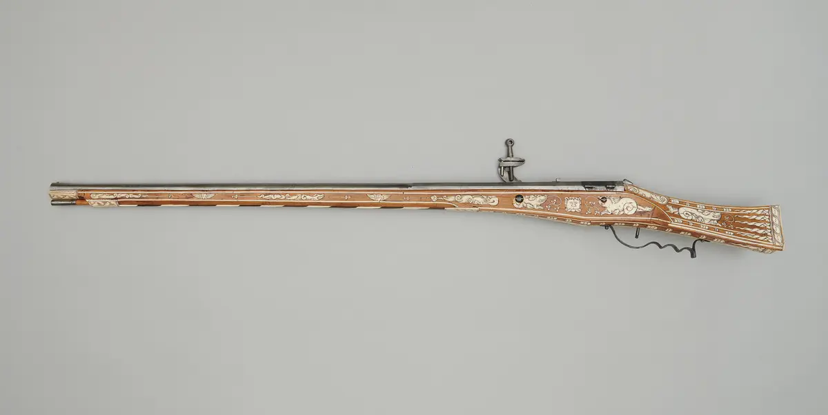 Hinterladegewehr mit Radschloss