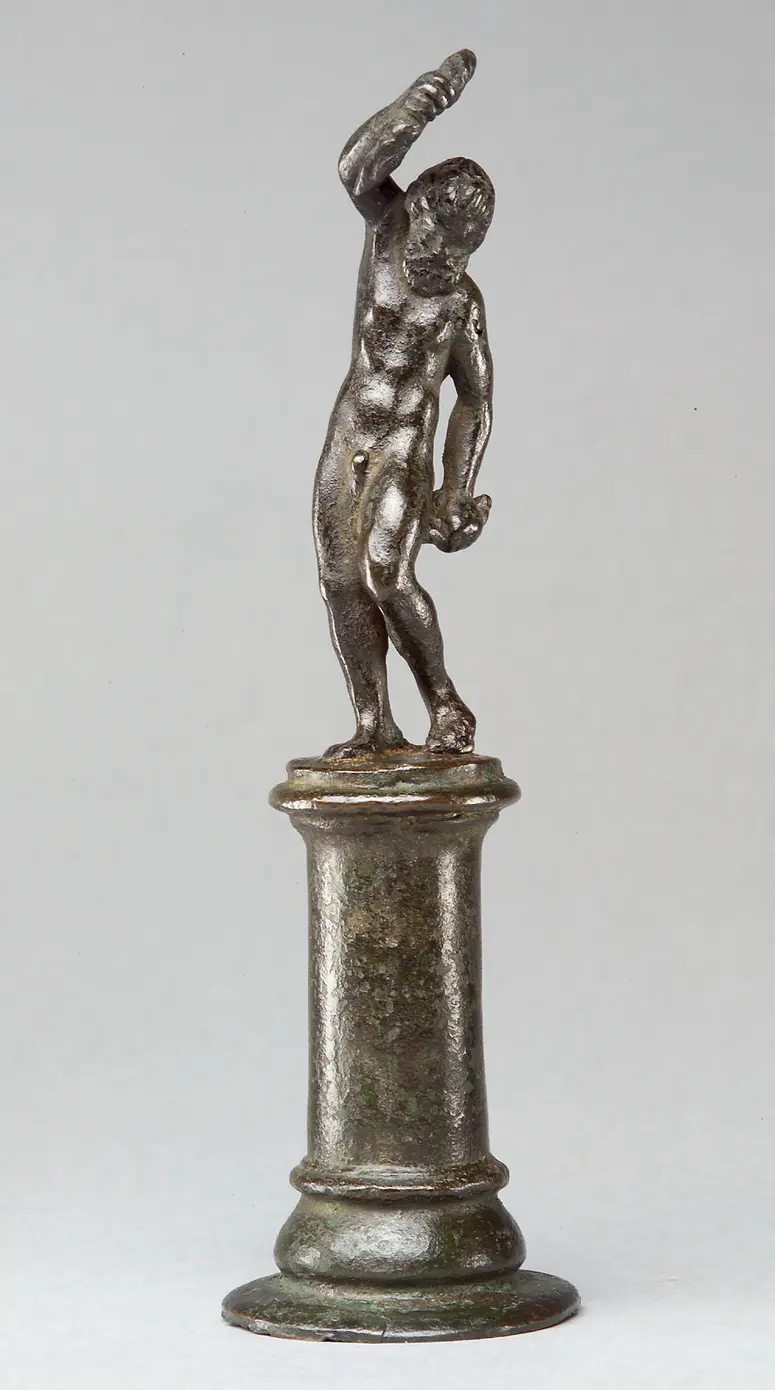 Statuette, Kleinbronze, Bronze, Jupiter, Zeus