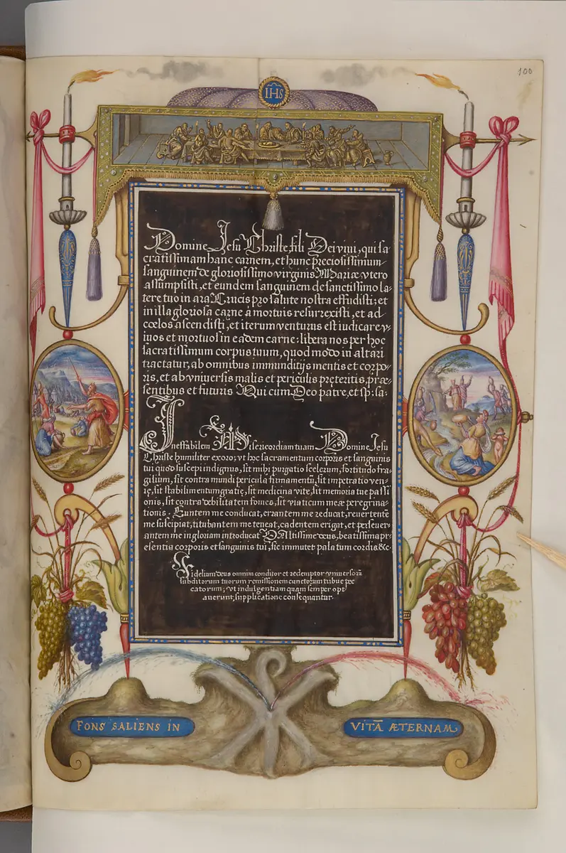 Schriftmusterbuch; 127 Blatt Pergament