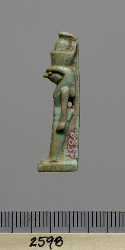 Schreitender Gott Horus mit Falkenkopf