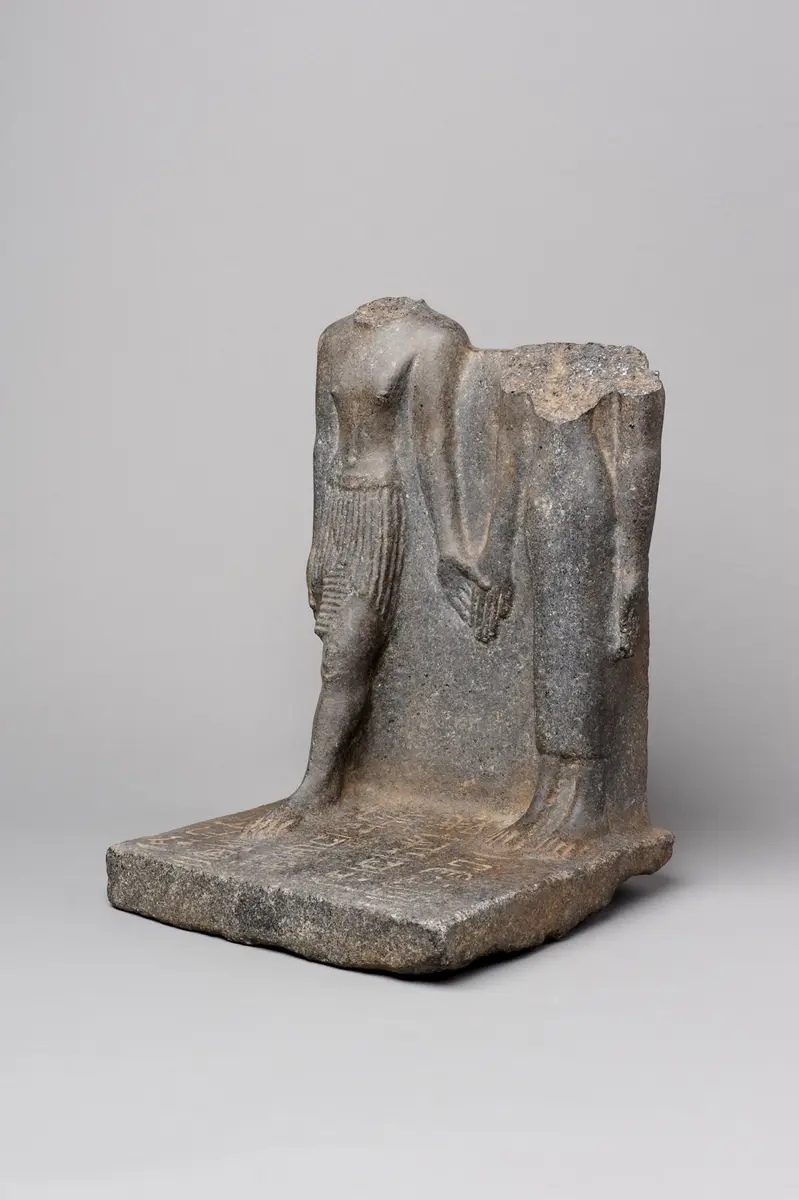 Statuengruppe des Nefer-heb und der Dedet-nebu