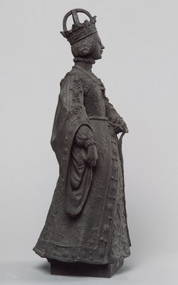 Isabella von Portugal, Statue, Statuette, Terracotta