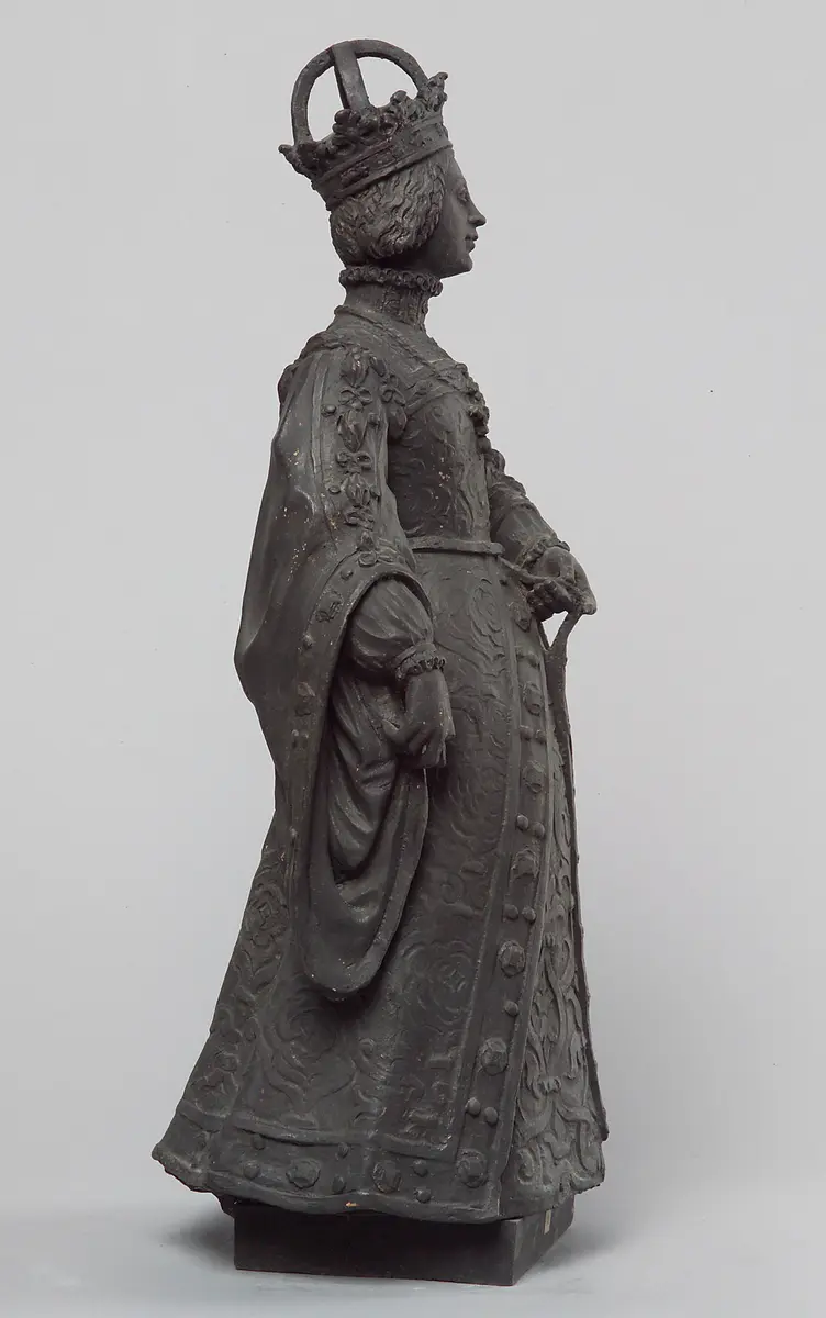 Isabella von Portugal, Statue, Statuette, Terracotta