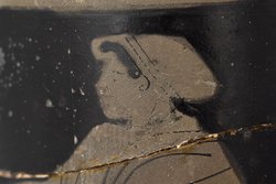 Stehende Frau