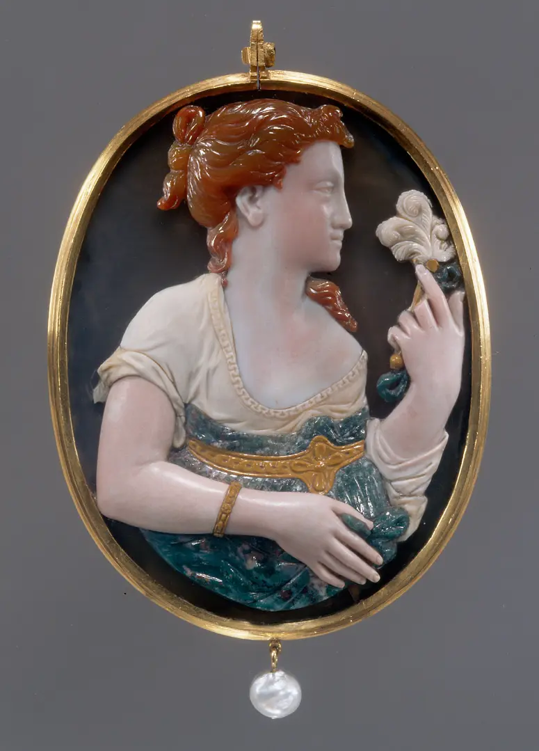 Lady with a Fan