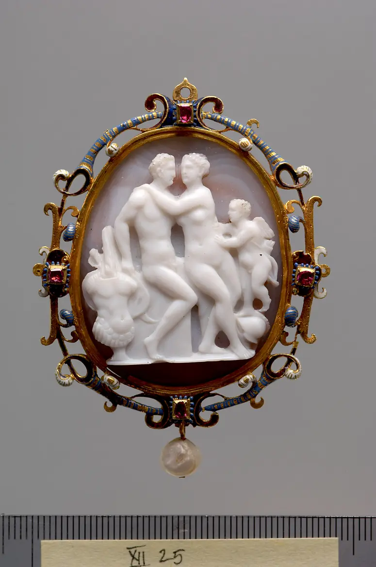 Mars and Venus with Amor