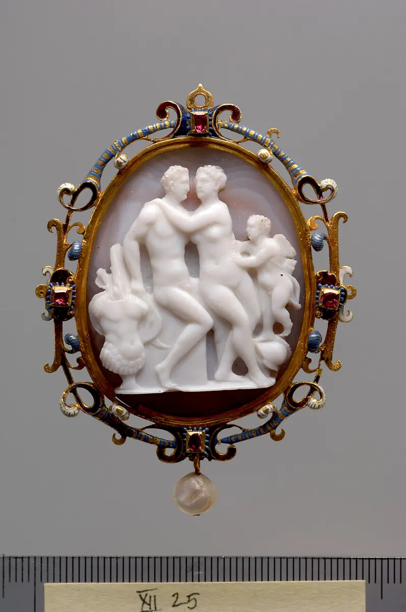 Mars und Venus mit Amor