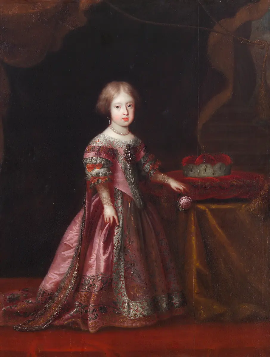 Erzherzogin Maria Elisabeth (1680-1741) im Alter von ca. vier Jahren