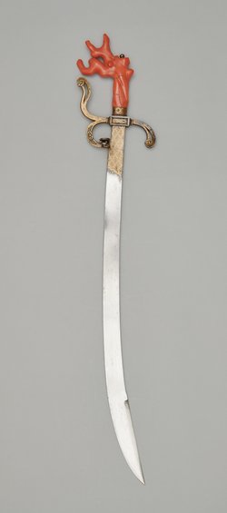 Korallensäbel, Kordelatsch, Coltelaggio, Malchus, Malchus (mit Scheide)