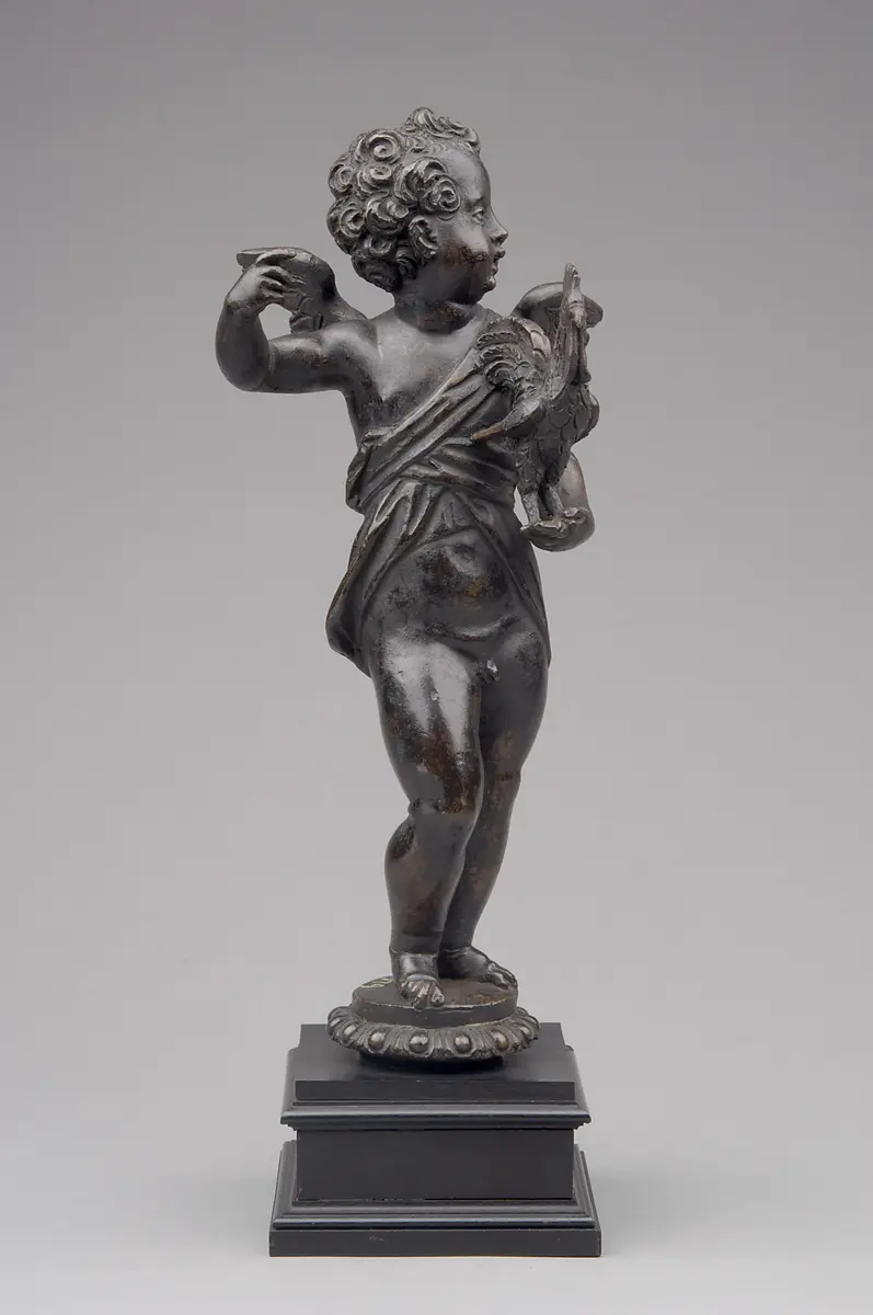 Putto mit Hahn (Allegorie der Wachsamkeit)