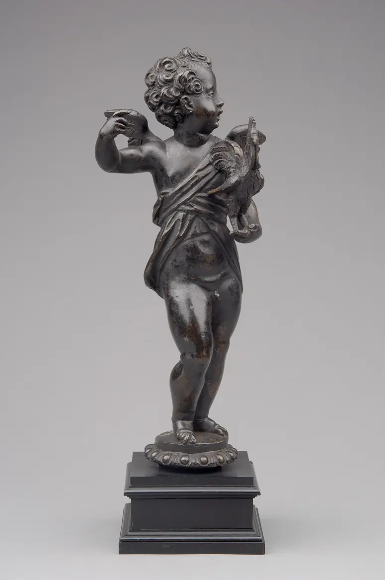 Putto with Rooster (Allegory of Vigilance)