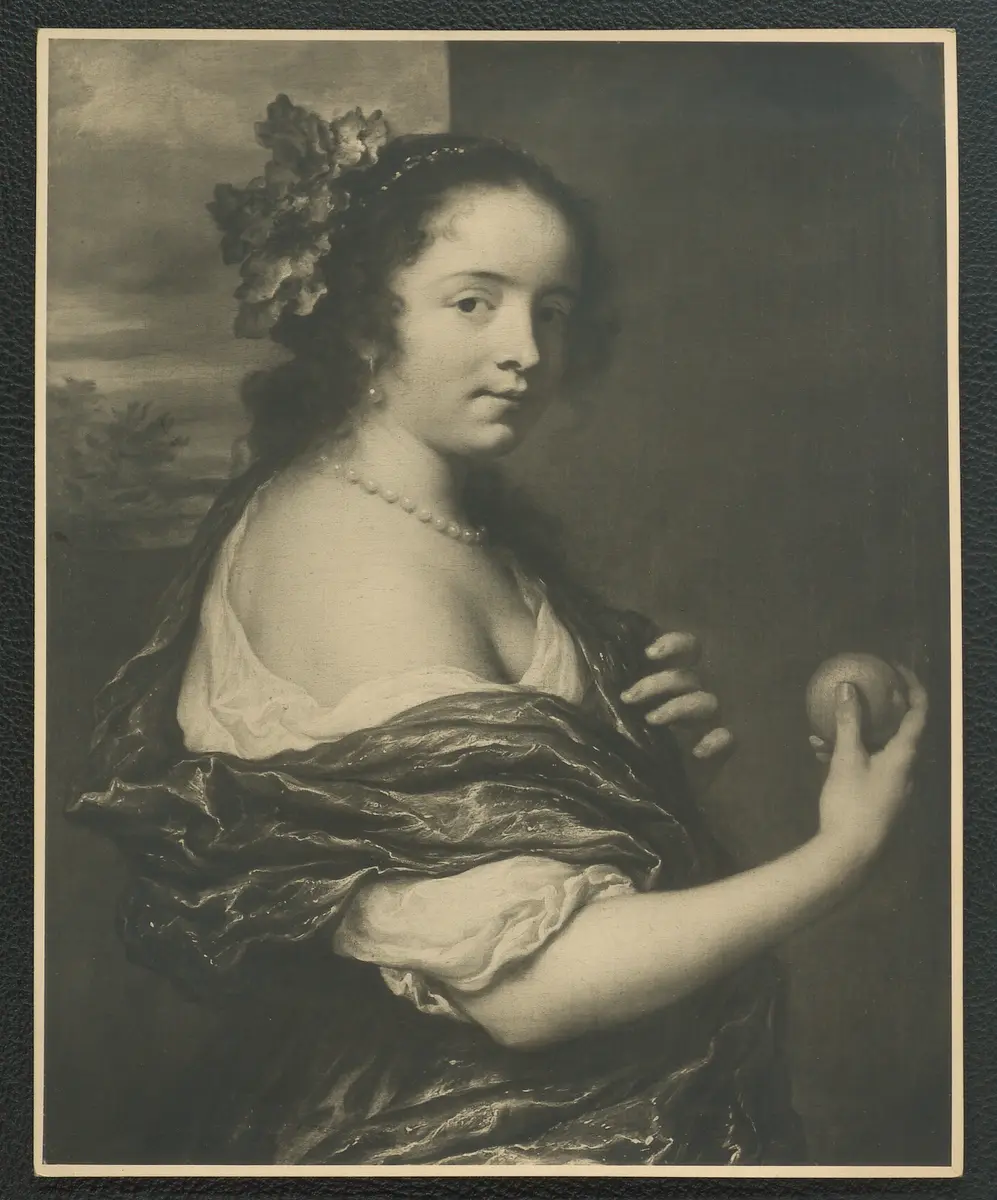 Niederländisch, Pomona, Halbfigur, 2. Hälfte 17. Jhdt. 78 X 63