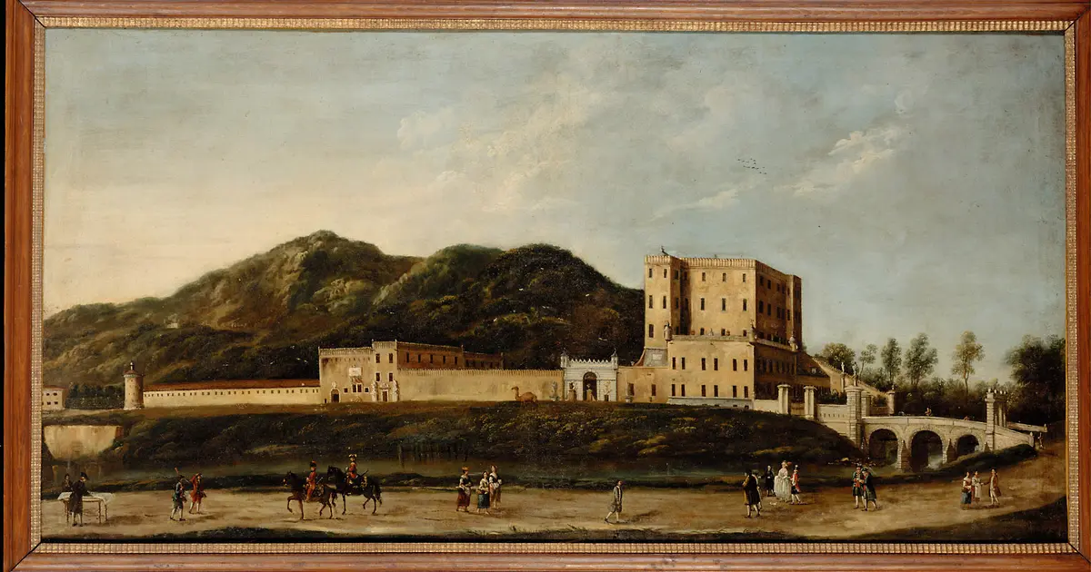 Sudansicht von Catajo bei Padova