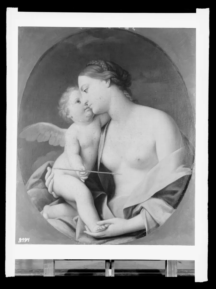 Venus, Amor liebkosend