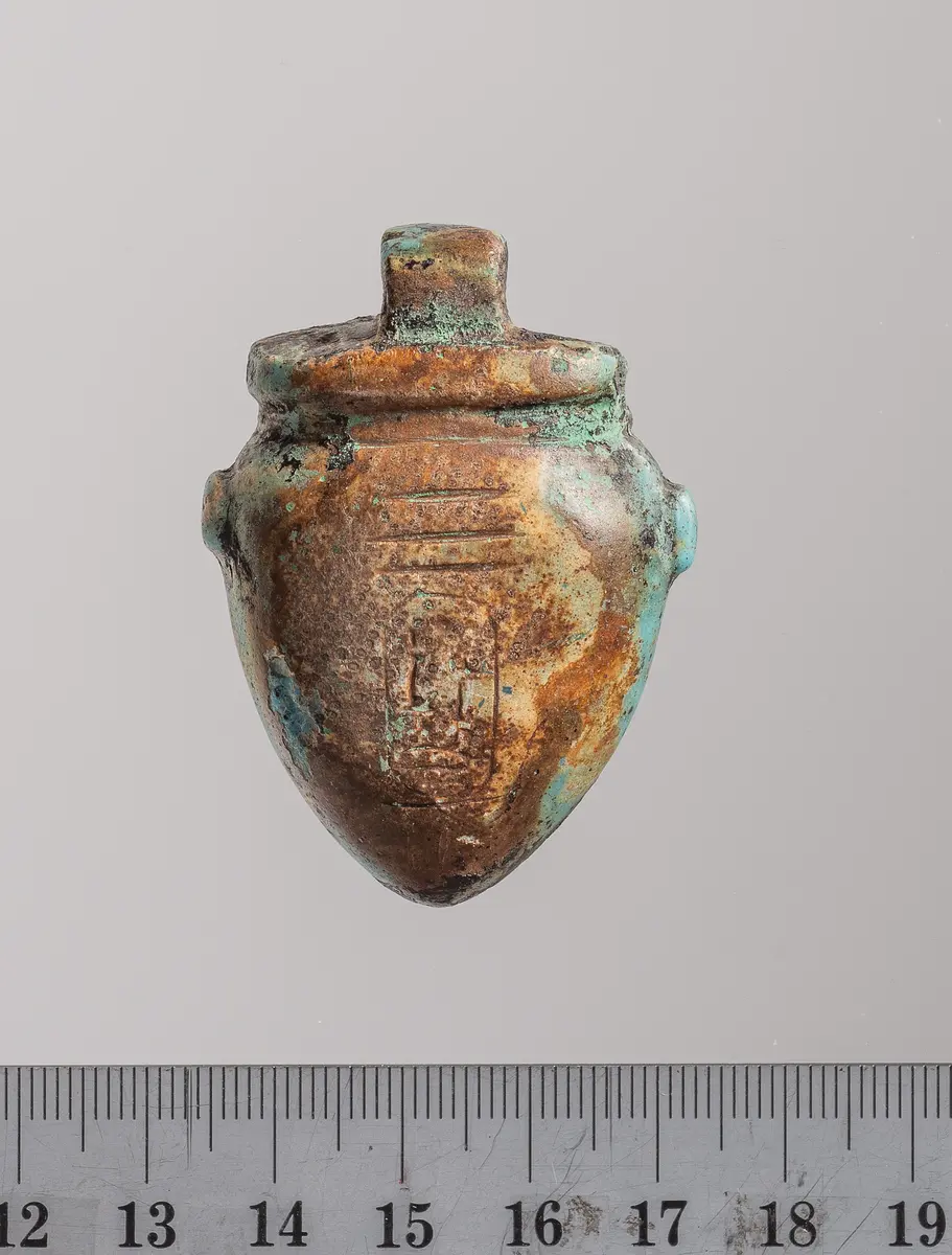 Herz-Amulett mit Kartusche Scheschonk III.