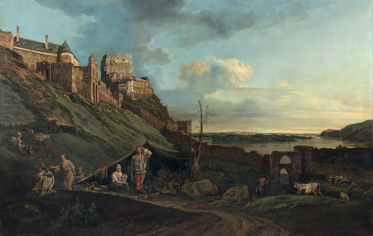 Die Ruine Theben an der March