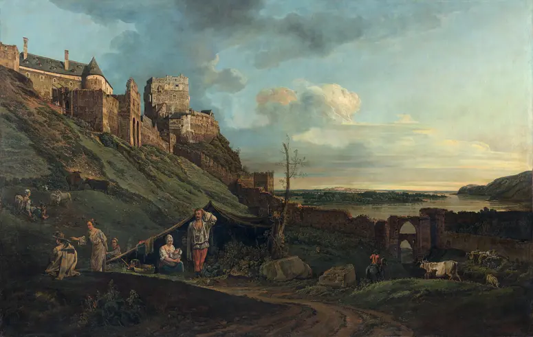 Die Ruine Theben an der March