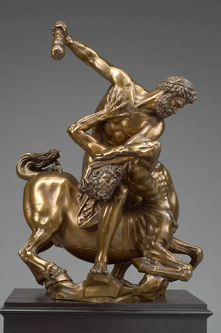 Hercules Slaying the Centaur Eurytion