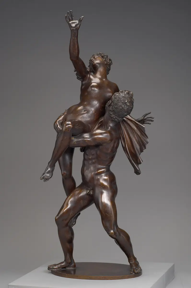 Raptus Group of Two Figures