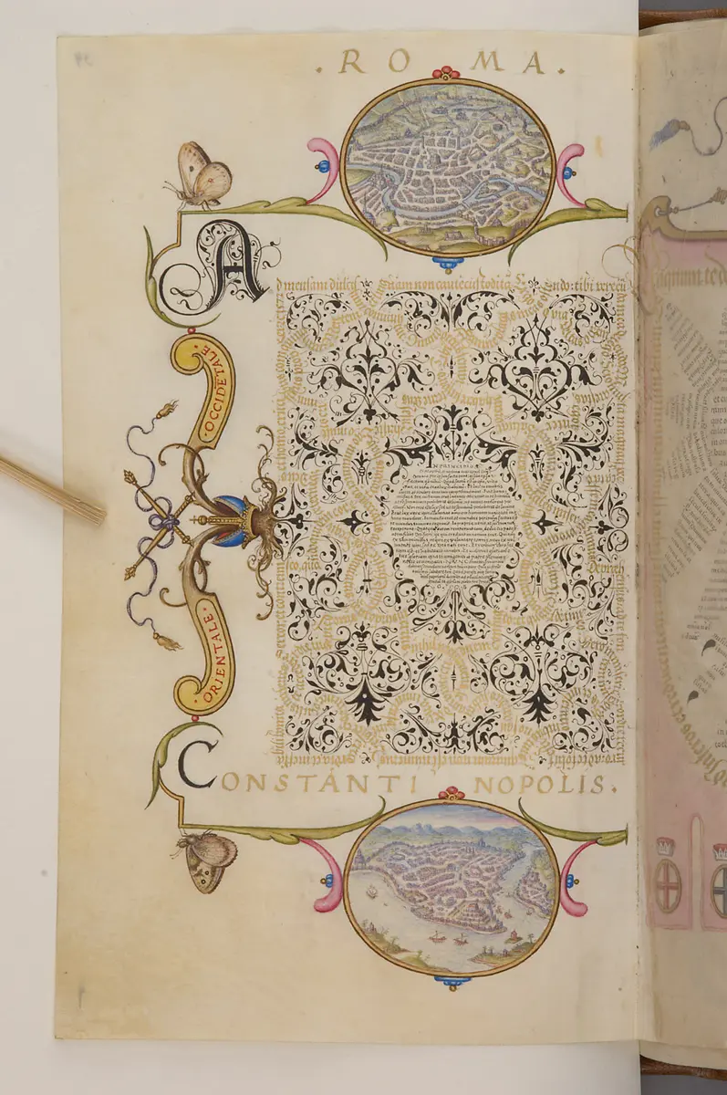 Schriftmusterbuch; 127 Blatt Pergament
