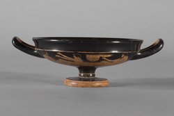 Jüngling beim Gelage