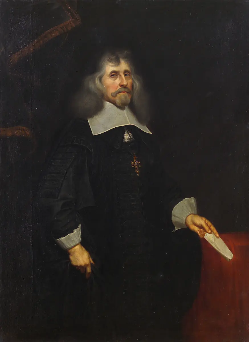 Johann Philipp Schönborn (1605-1673), Kurfürst von Mainz, Kniestück