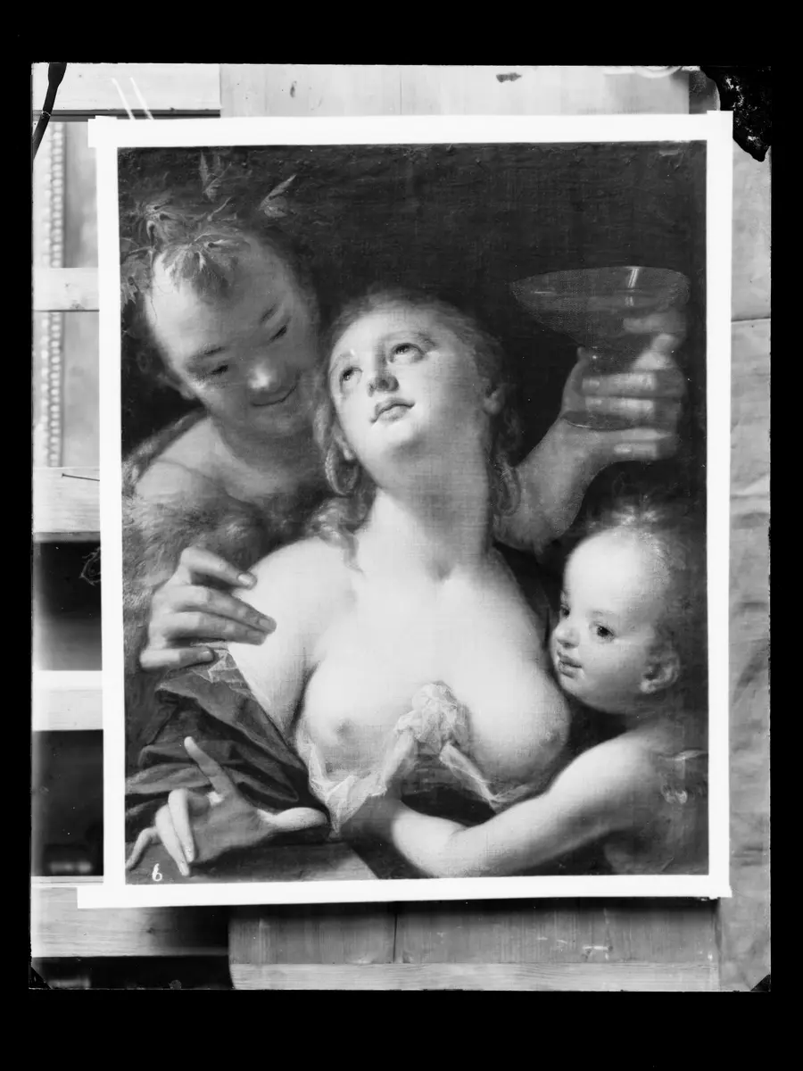 Bacchus, Venus und Amor