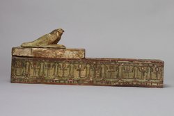 Basis für eine Ptah-Sokar-Osiris-Statuette