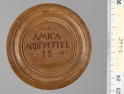 Aristoteles und Phyllis; Spielstein für das Brettspiel für den "Langen Puff"