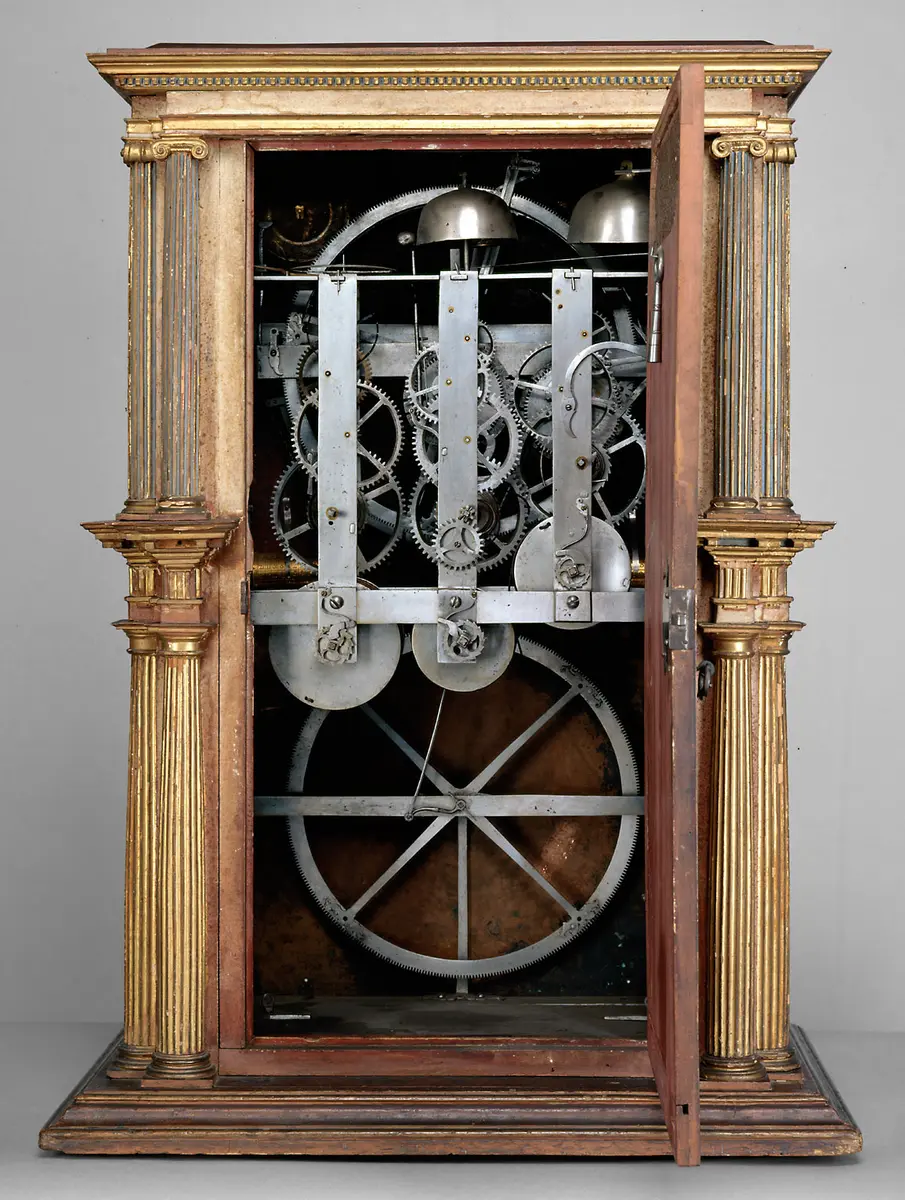 Holzkastenuhr 
