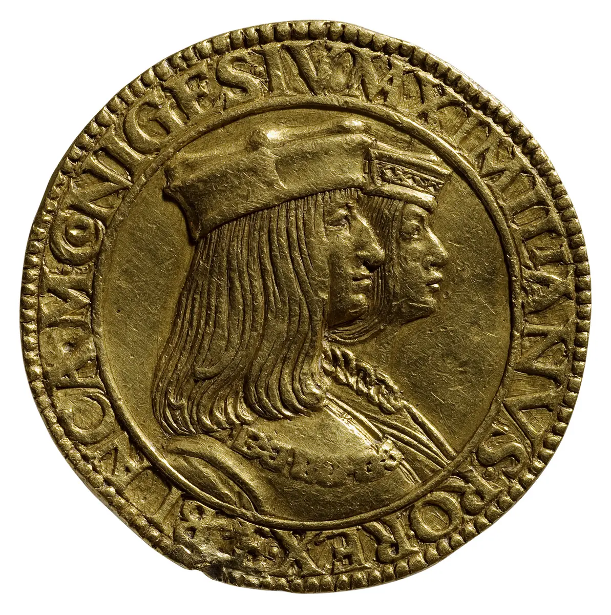 Habsburg: Kaiser Maximilian I. und Bianca Maria Sforza (dessen zweite Gemahlin)