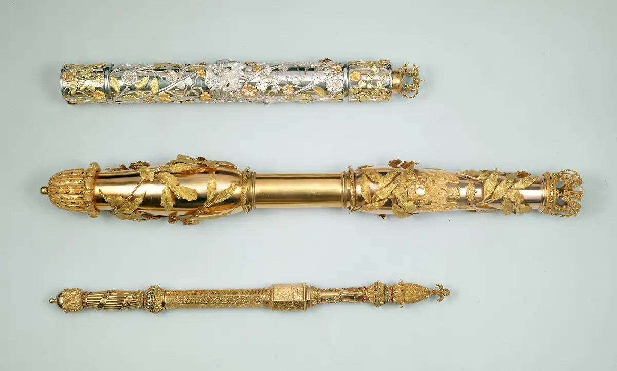 Szepter; Erinnerungsstück an Kaiser Maximilian I. von Mexiko